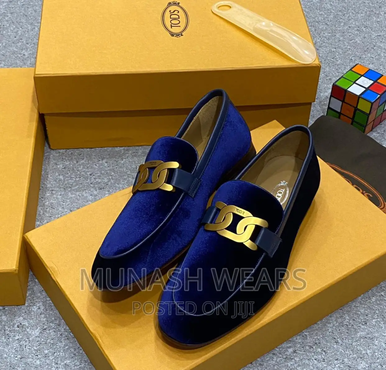 Italian Tod's Velvet Shoe