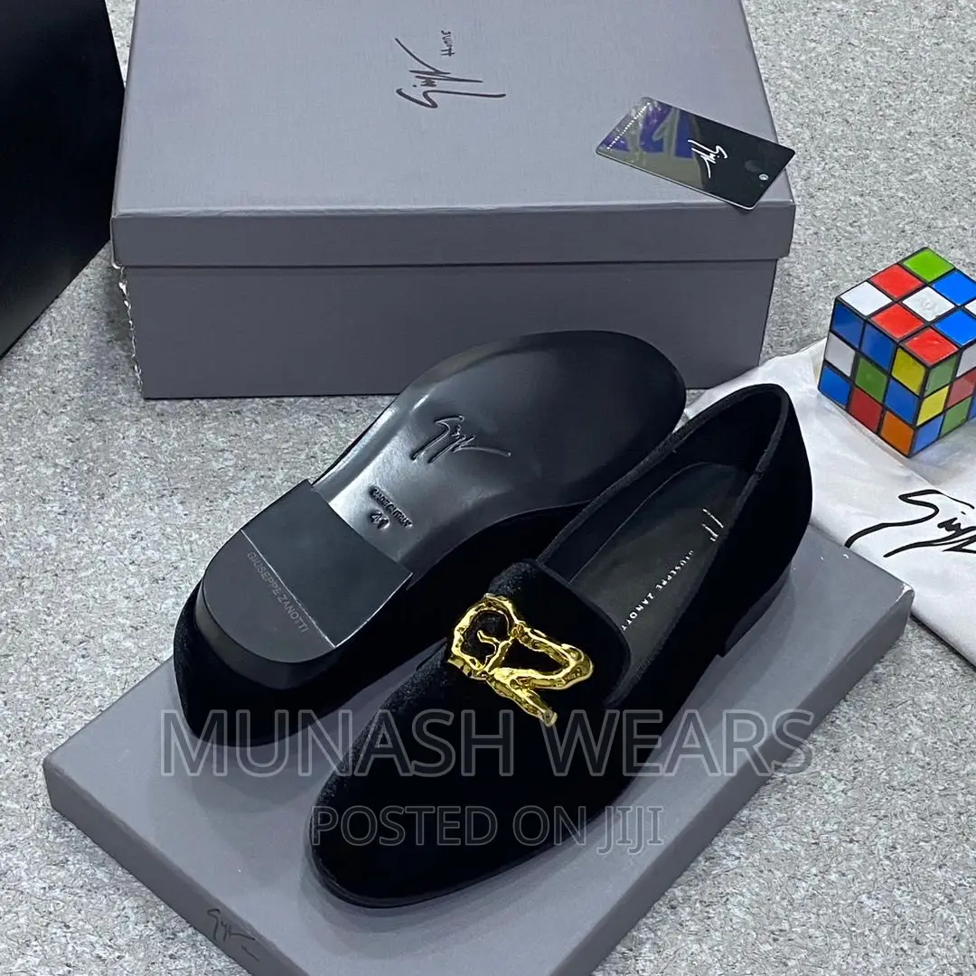 Original Italian Zanotti Velvet Shoe