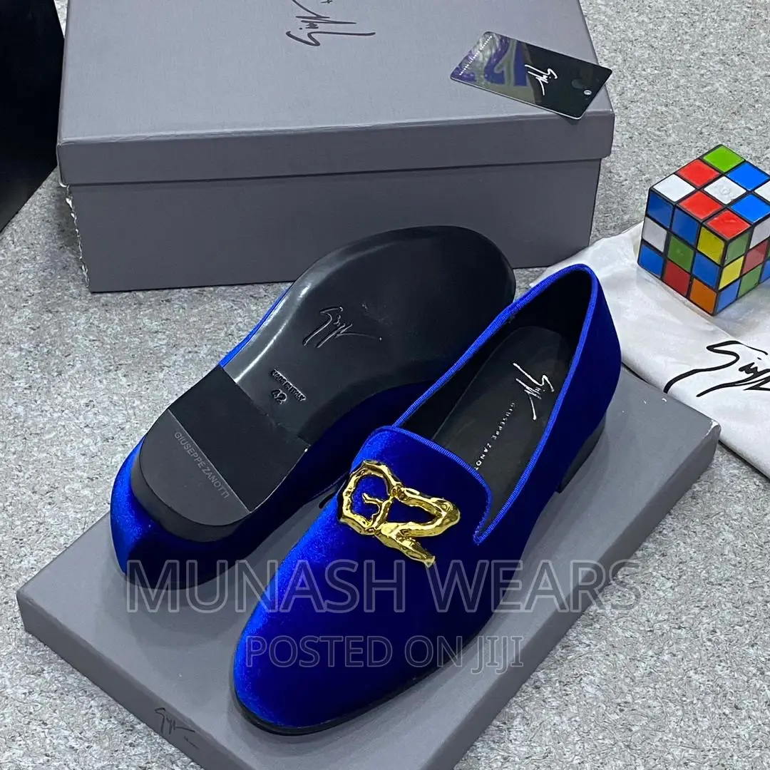 Original Italian Zanotti Velvet Shoe