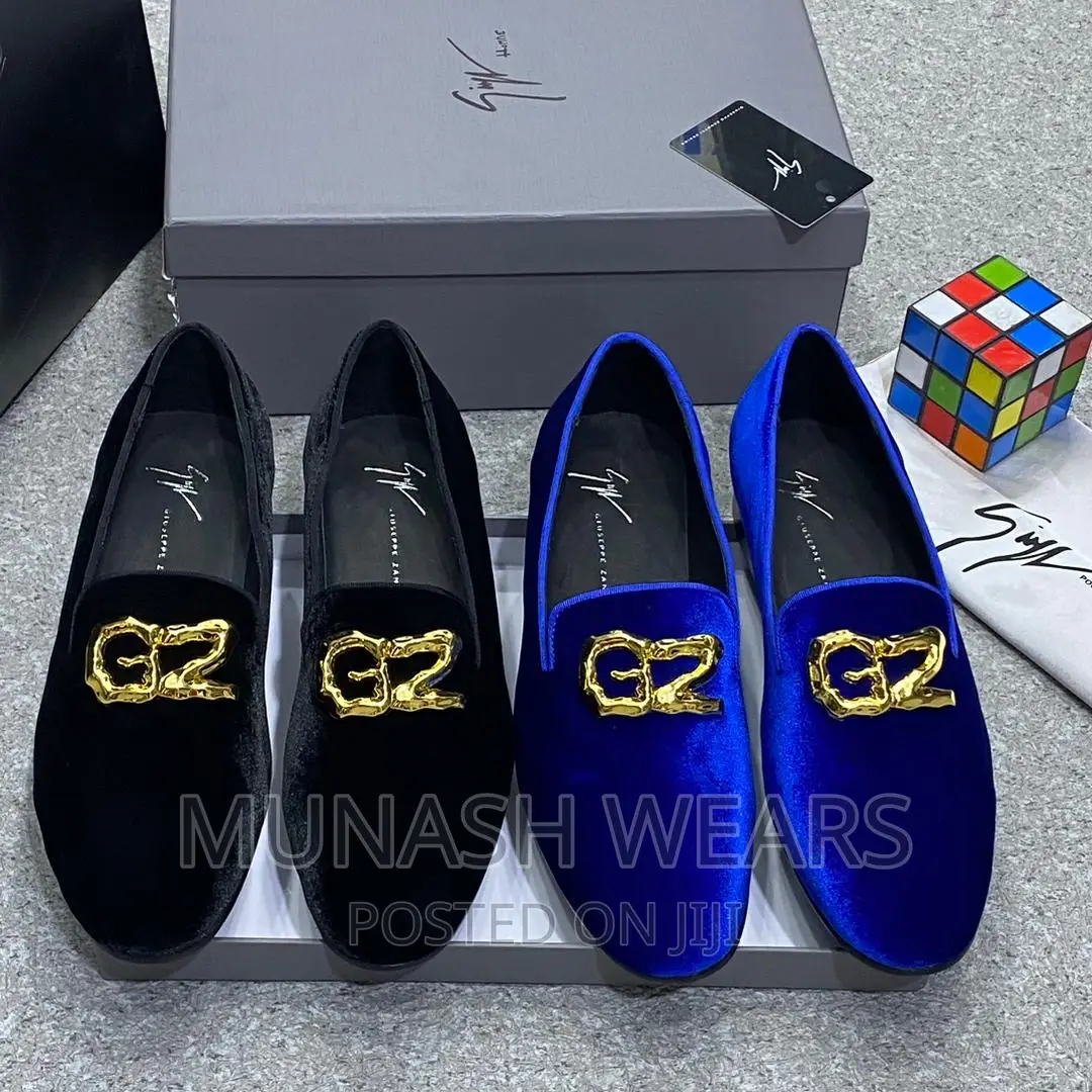 Original Italian Zanotti Velvet Shoe