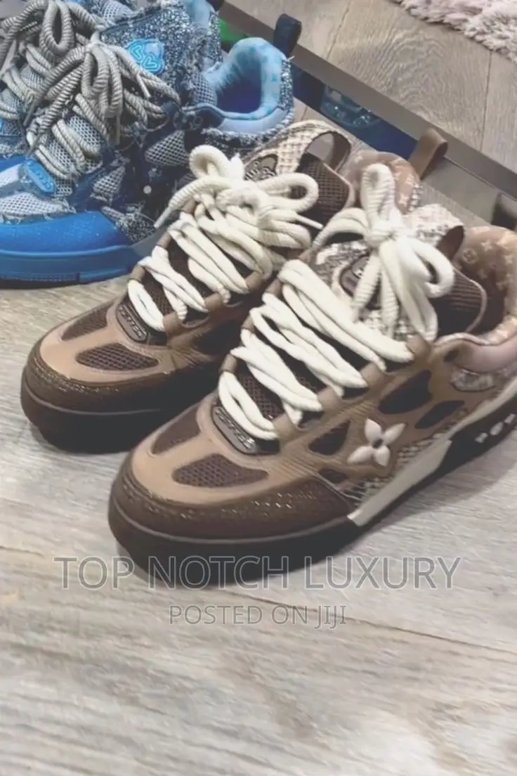 Original Louis Vuitton Skate Sneakers ‘ Brow N Python”