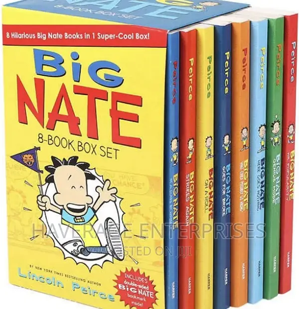 Big Nate Series Collection -10 Books Set by Lincoln P