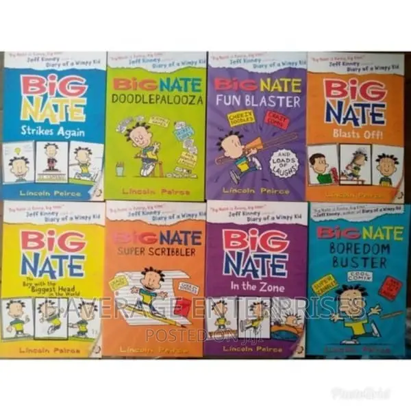 Big Nate Series Collection -10 Books Set by Lincoln P