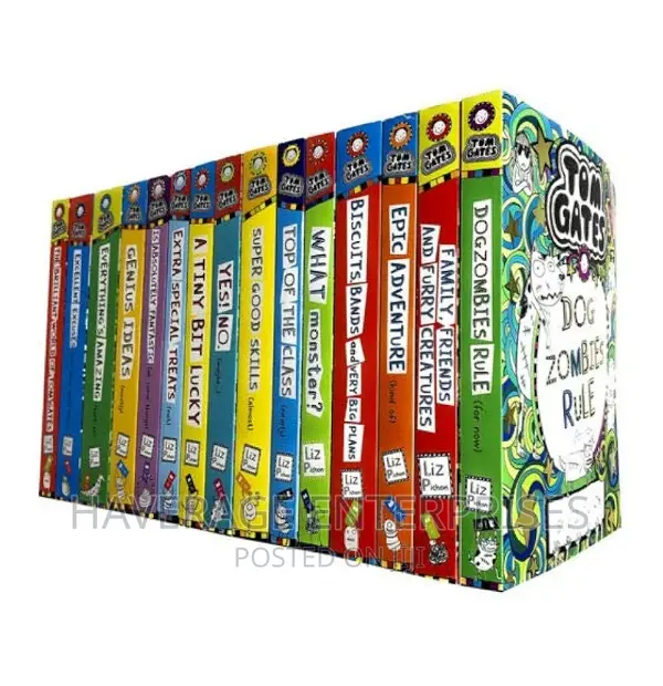 Tom Gates Series Liz Pichon Collection 1 - 10 Books Set