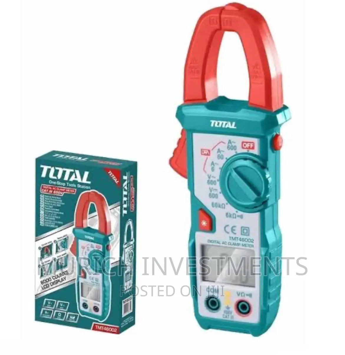 TOTAL – 200amp AC Digital Clamp Meter