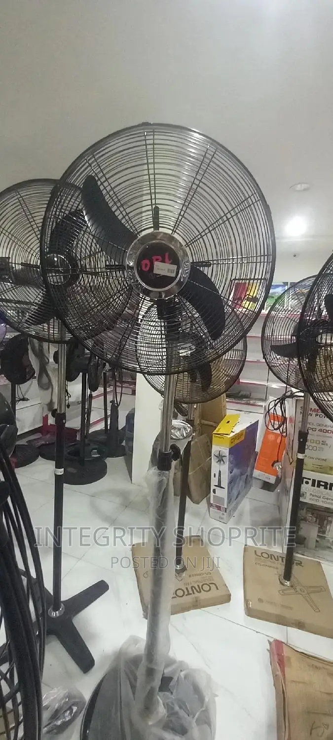 Orl 20inch Industrial Standing Fan Black