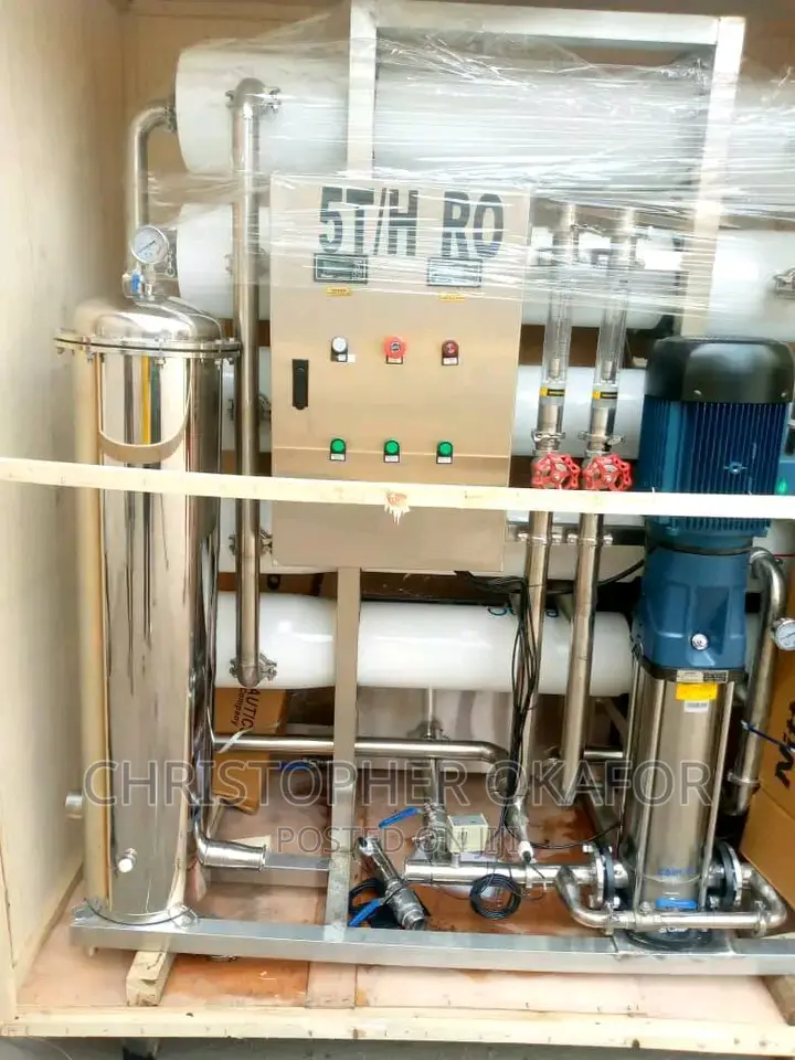 RO Osmosis Water Treatment Plant 5ton