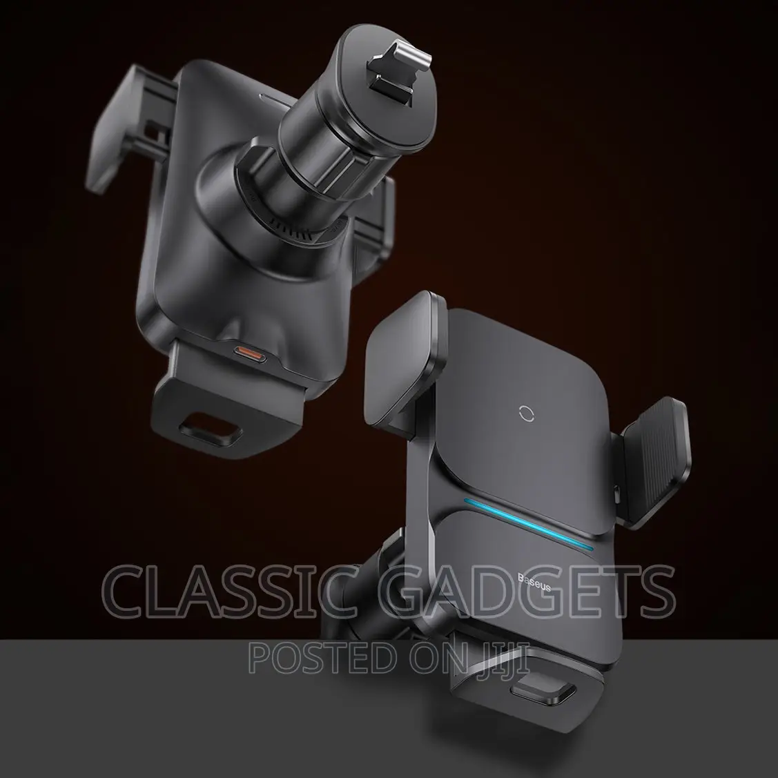 Baseus Wisdom Auto Alignment Car Mount Wireless Charger 15w