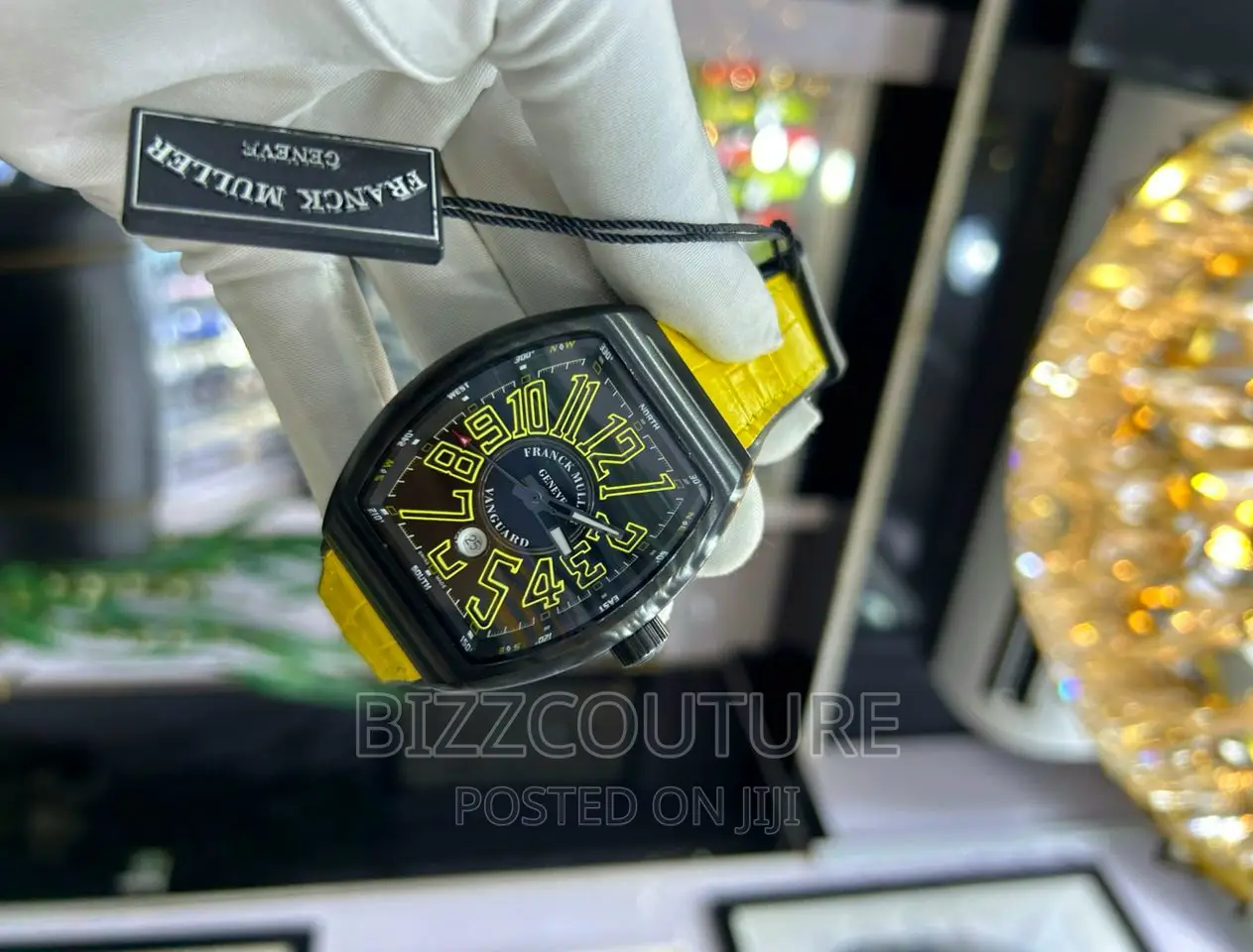Original FRANCK MULLER Rubber Strap Watch Available in Store