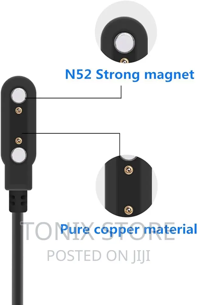 Magnetic Charger for W26 Plus,Oraimo,Fitness Watches, Etc