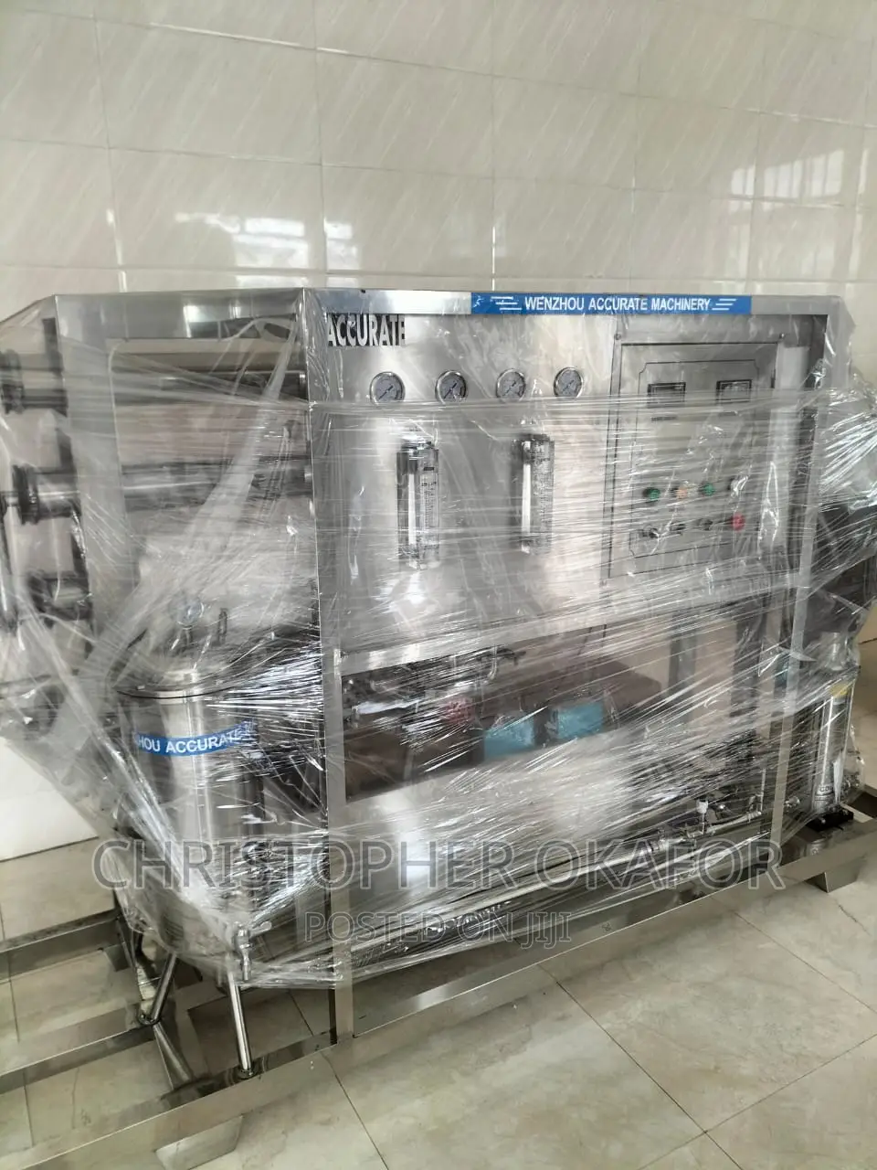 RO Osmosis 2ton Water Treatment Plant