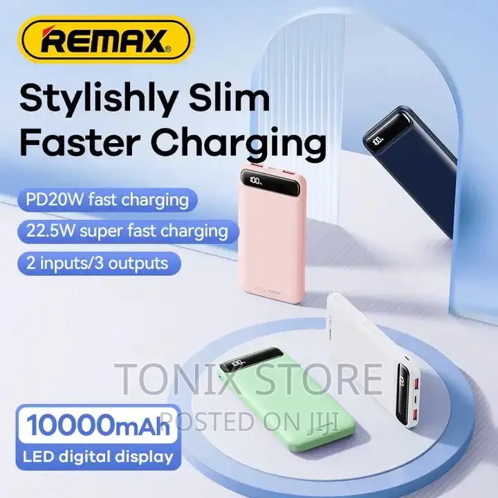 Portable Remax 10,000mah Powerbank
