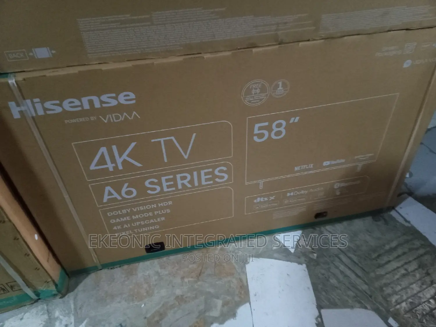 Hisense 58 Inches Smart Tv