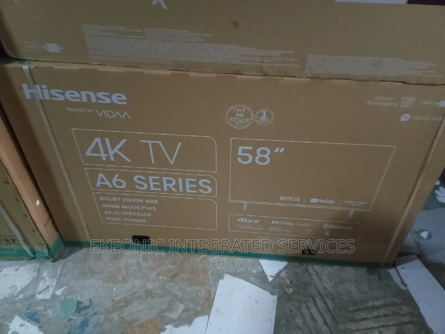 Hisense 58 Inches Smart Tv