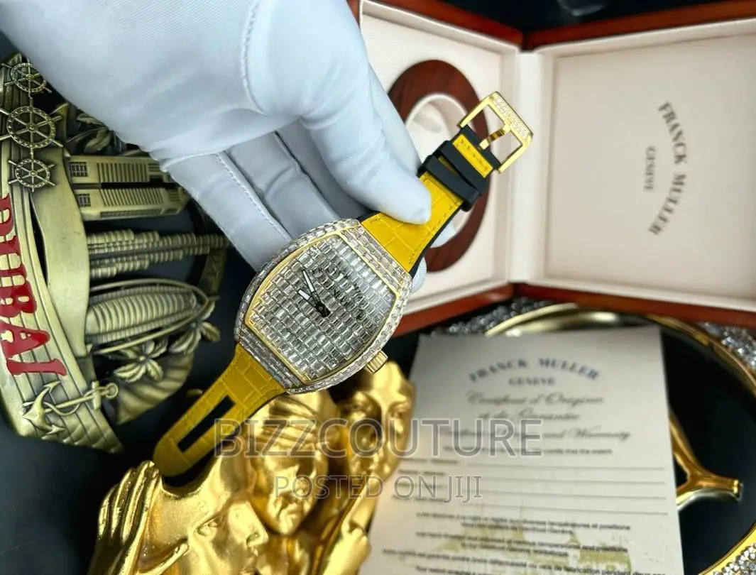 Original FRANCK MULLER Rubber Strap Watch Available in Store