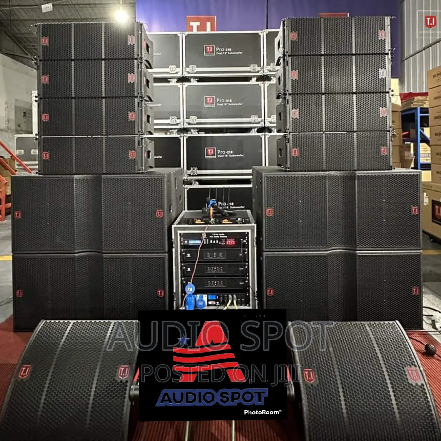T.I Professional Complete Audio Sound Equipment (Set)