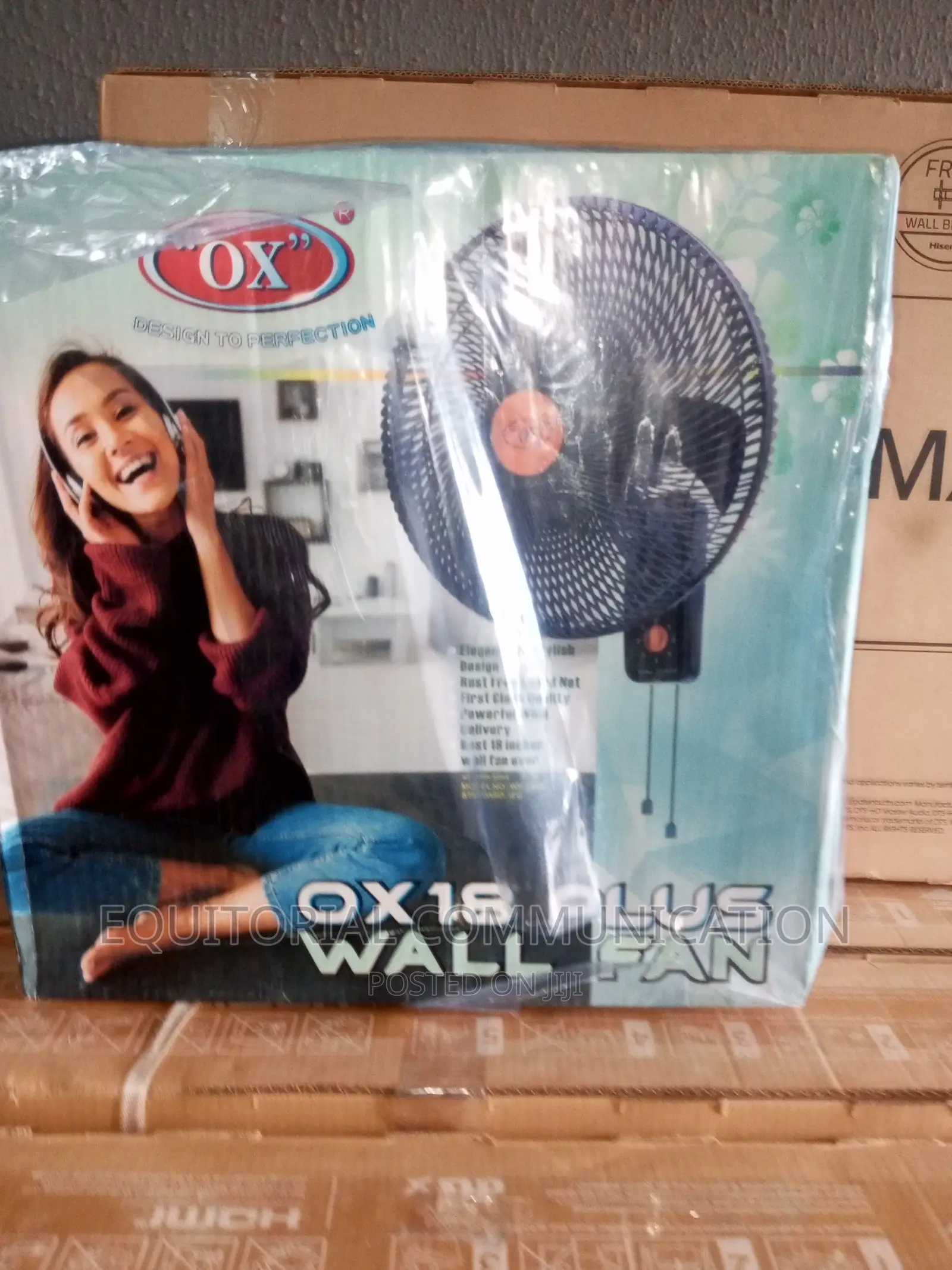 Powerful 18inch Ox Wall Fan