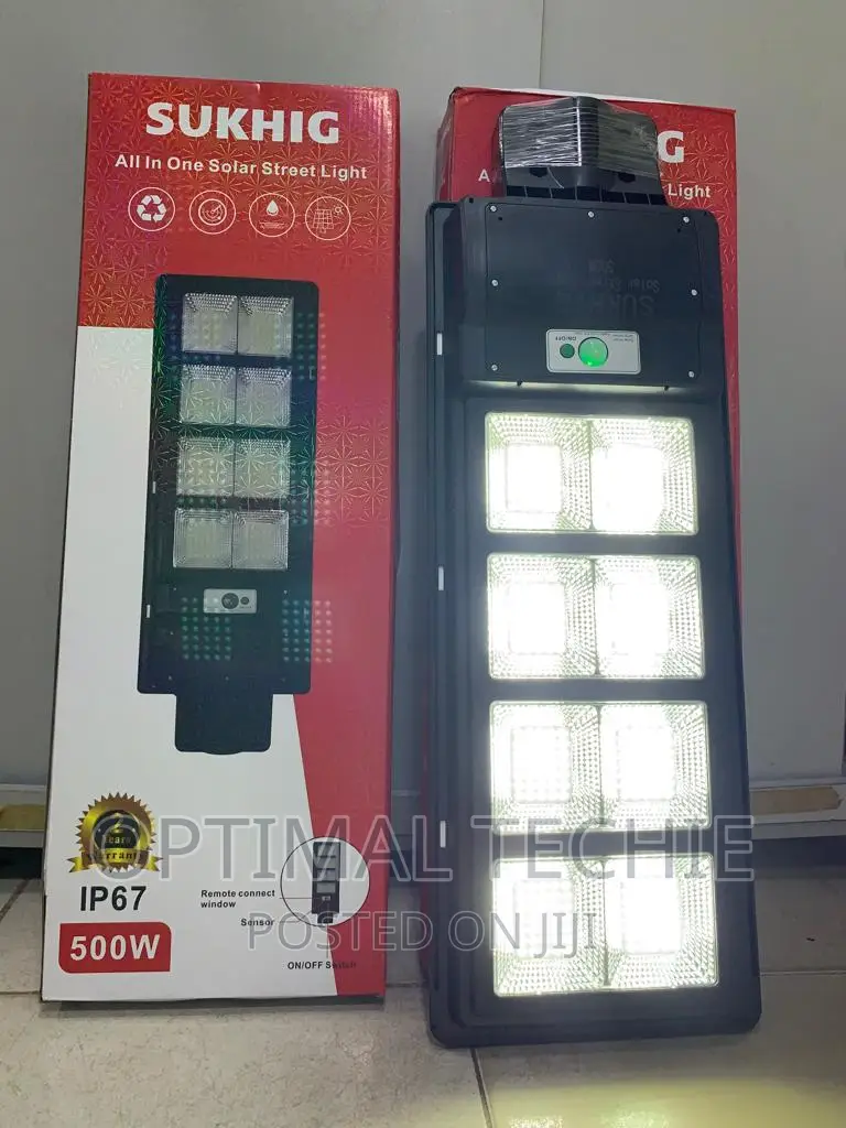 Sukhig 500W All in One Solar Street Light