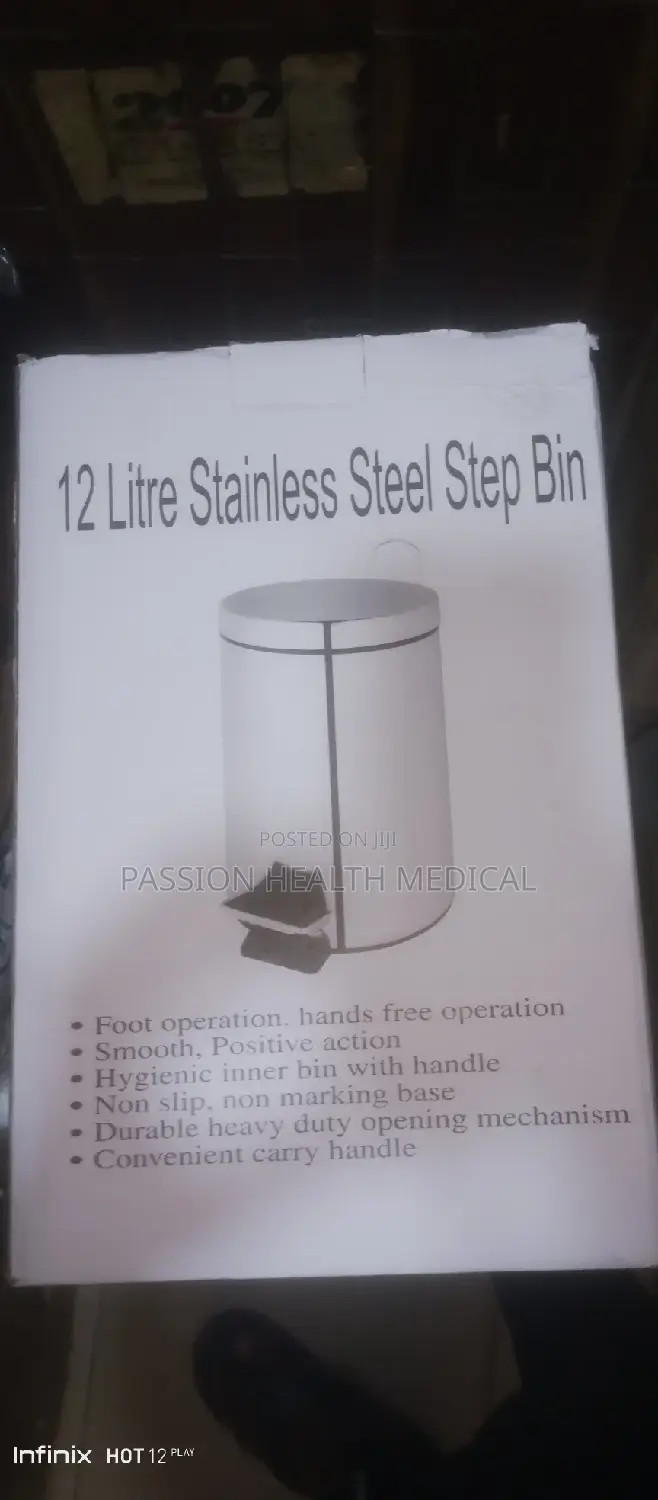 Pedal Bin 12litres