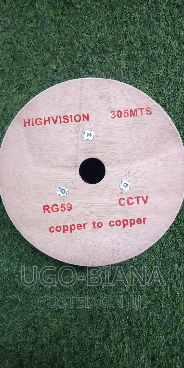 CCTV RG59 Copper Cable 305 Meters Coaxial Cable With Power