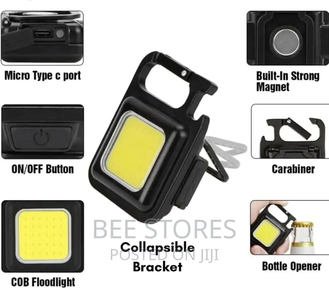 Rechargeable Keychain Keyholder Led Light