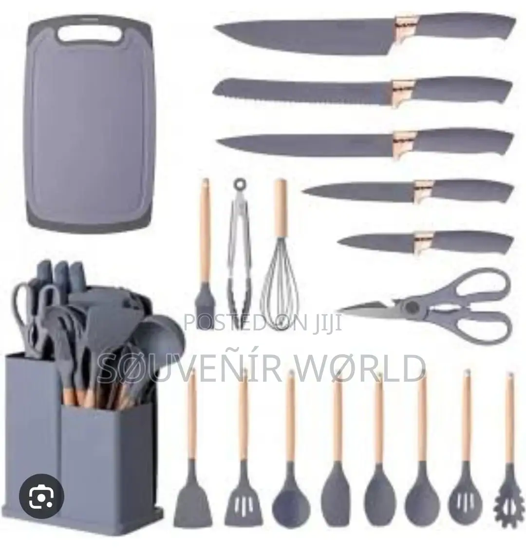Siicon Spoon With Knife