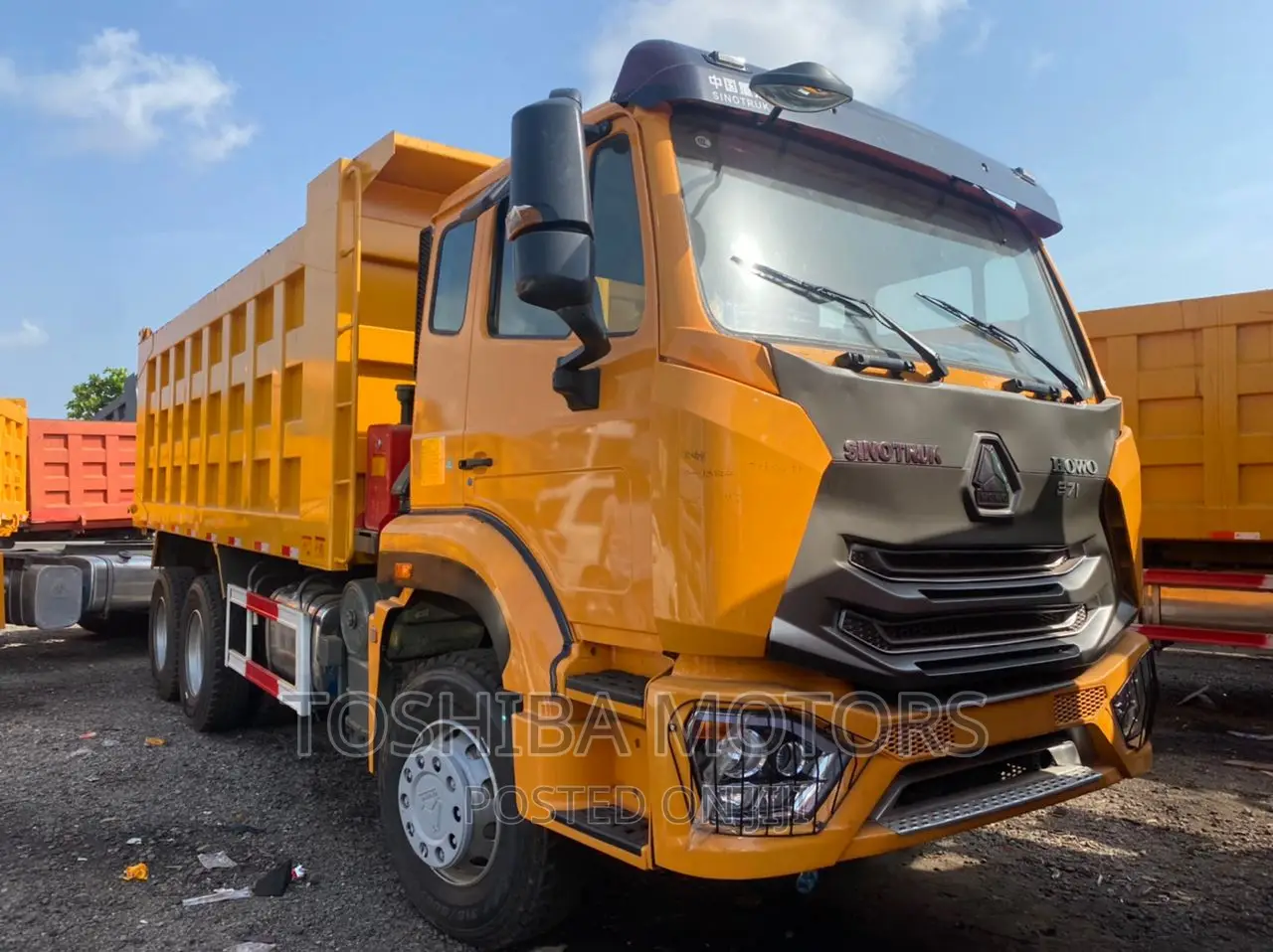 Howo Sinotruk 371 Covid 19 Face