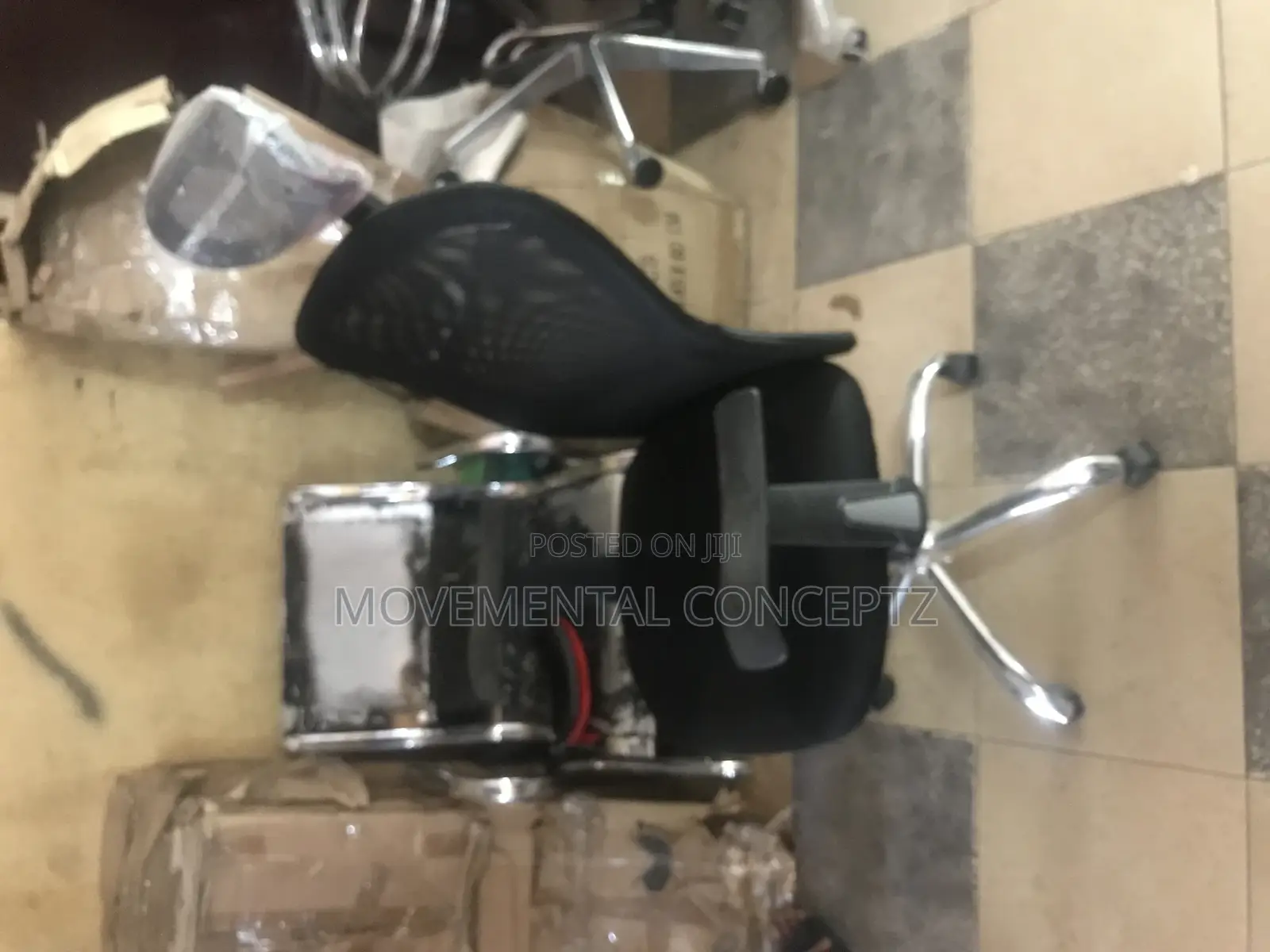 Office Chair Swivel Net With Headrest