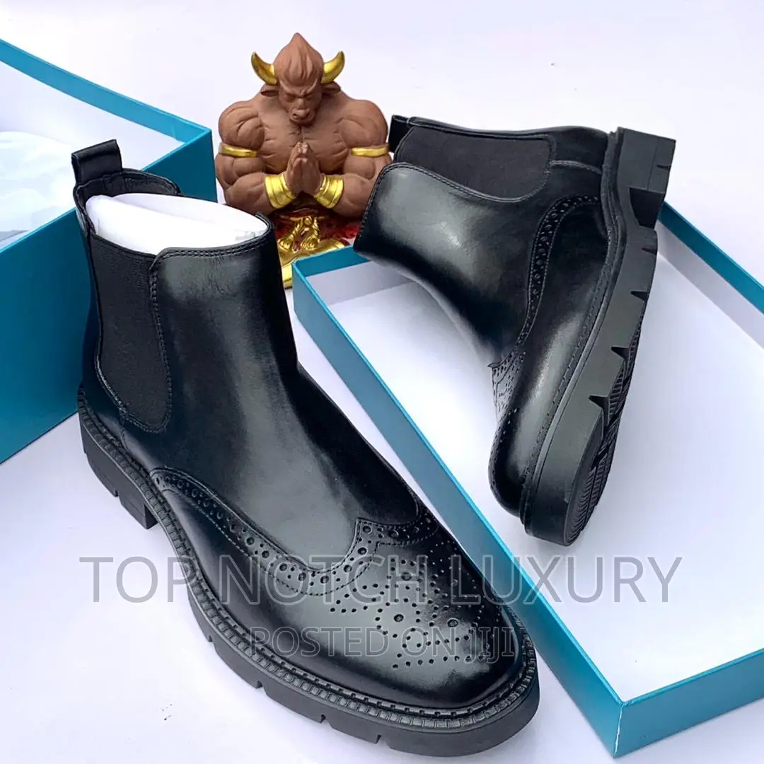 Steve Riot High Quality Leather Luxury Designer Chelsea Boot