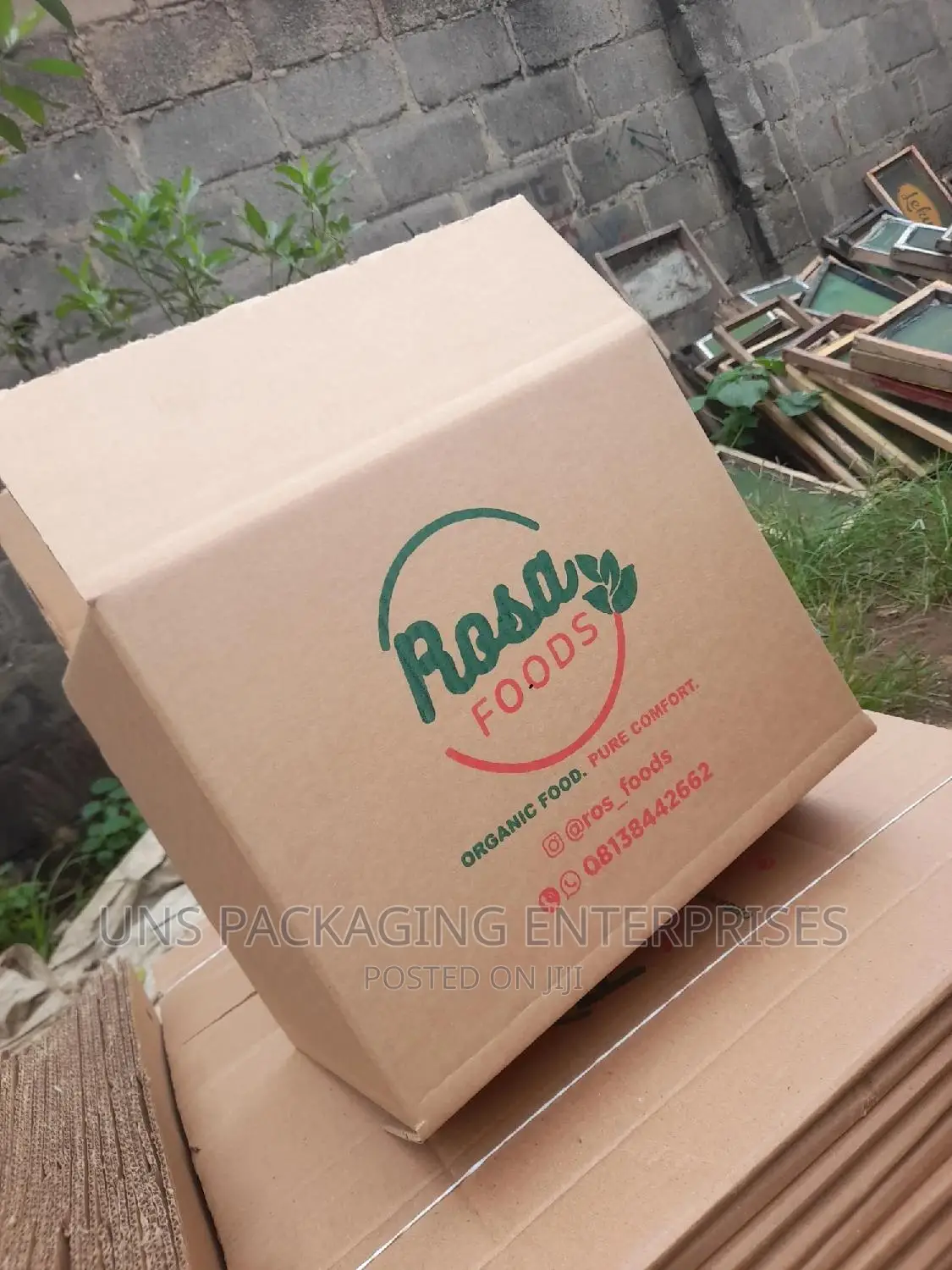 Food Bank Carton Box