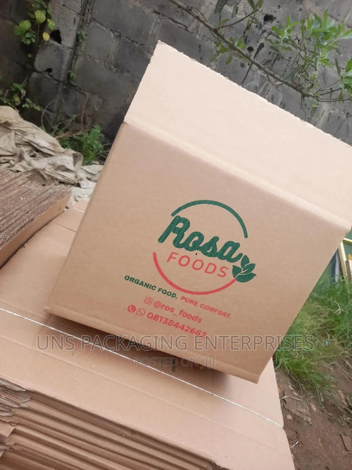 Food Bank Carton Box