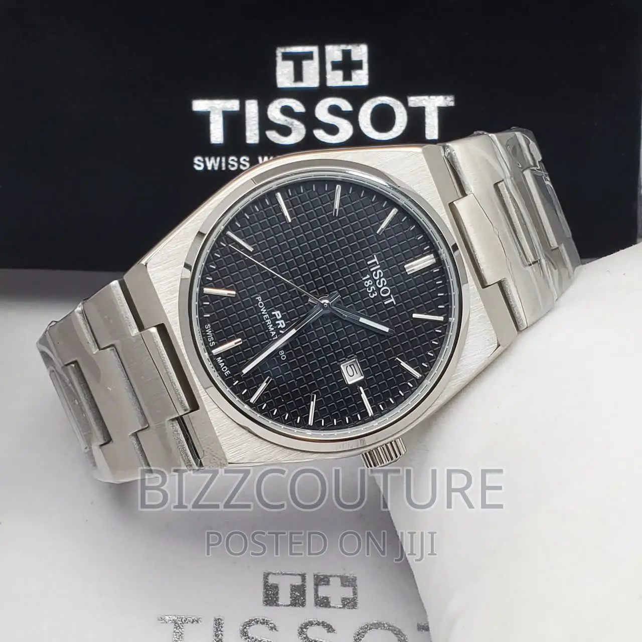 Original TISSOT Silver Steel Chain Available in Store