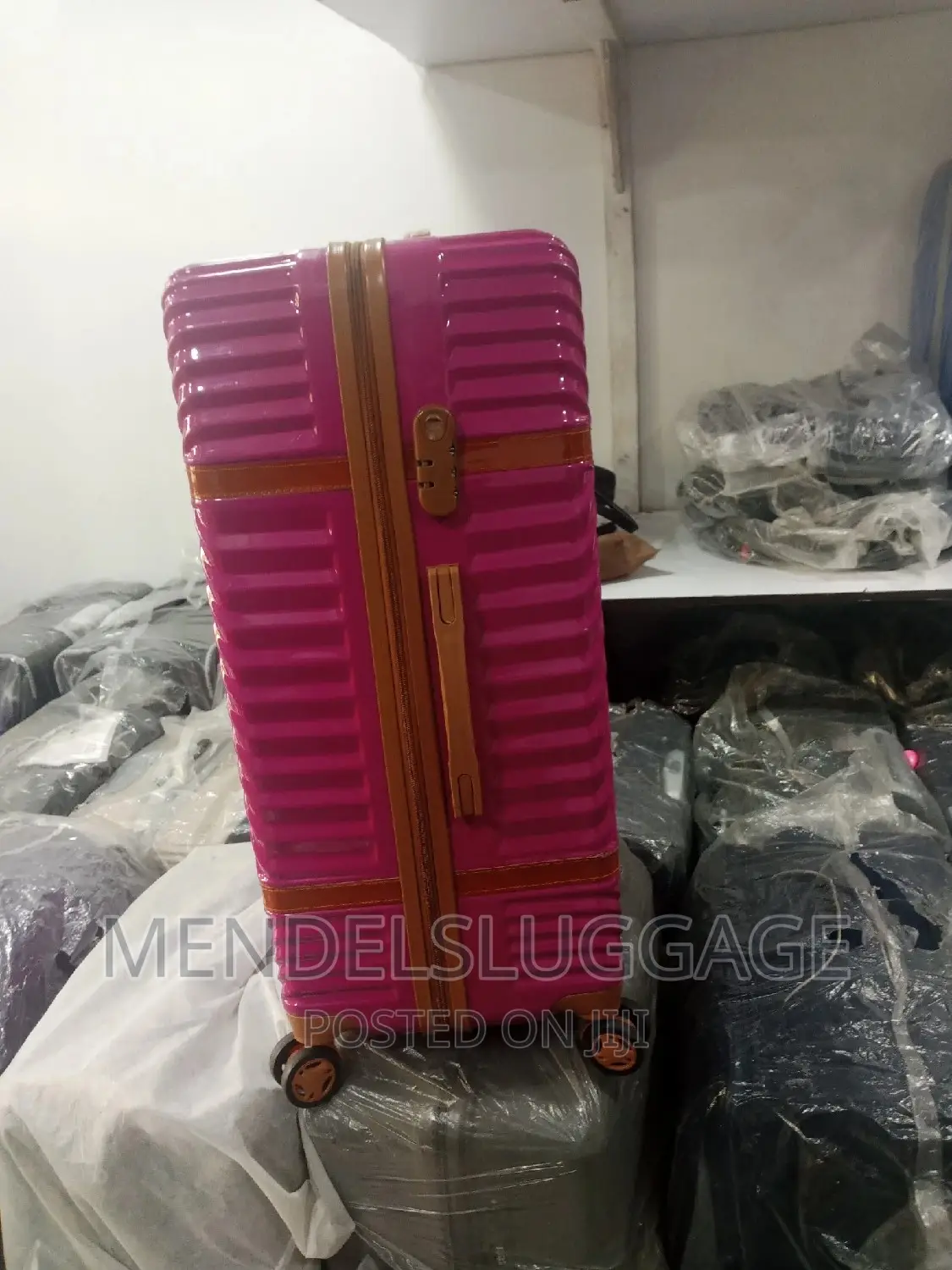 4in1 Pink Plasticluggage