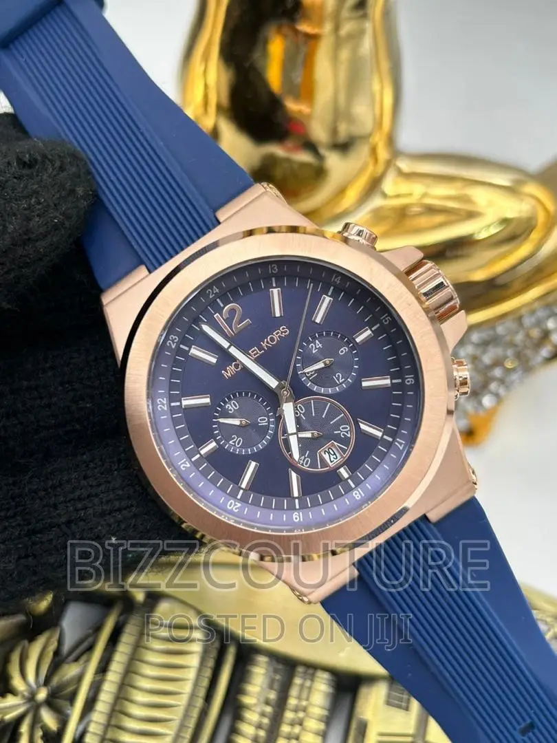 Original MICHAEL KORS Rubber Strap Watch Available in Store
