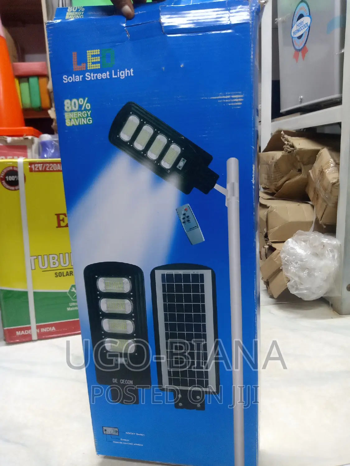 200W Solar Street Light With Motion Detection