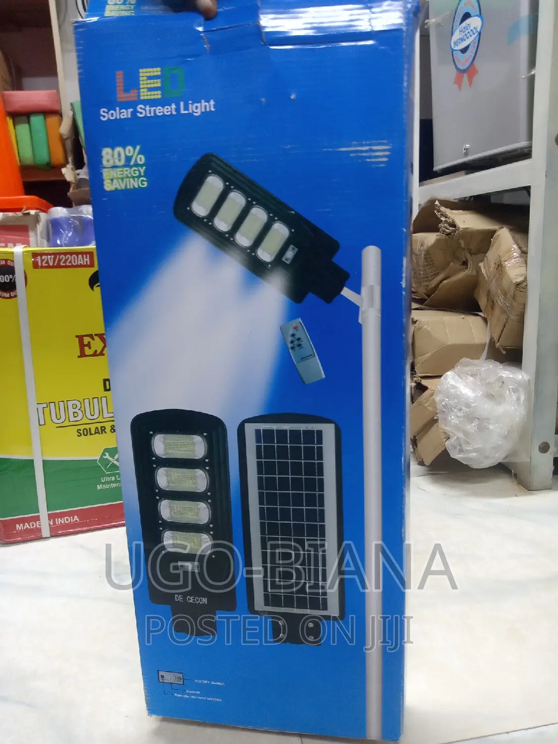 200W Solar Street Light With Motion Detection