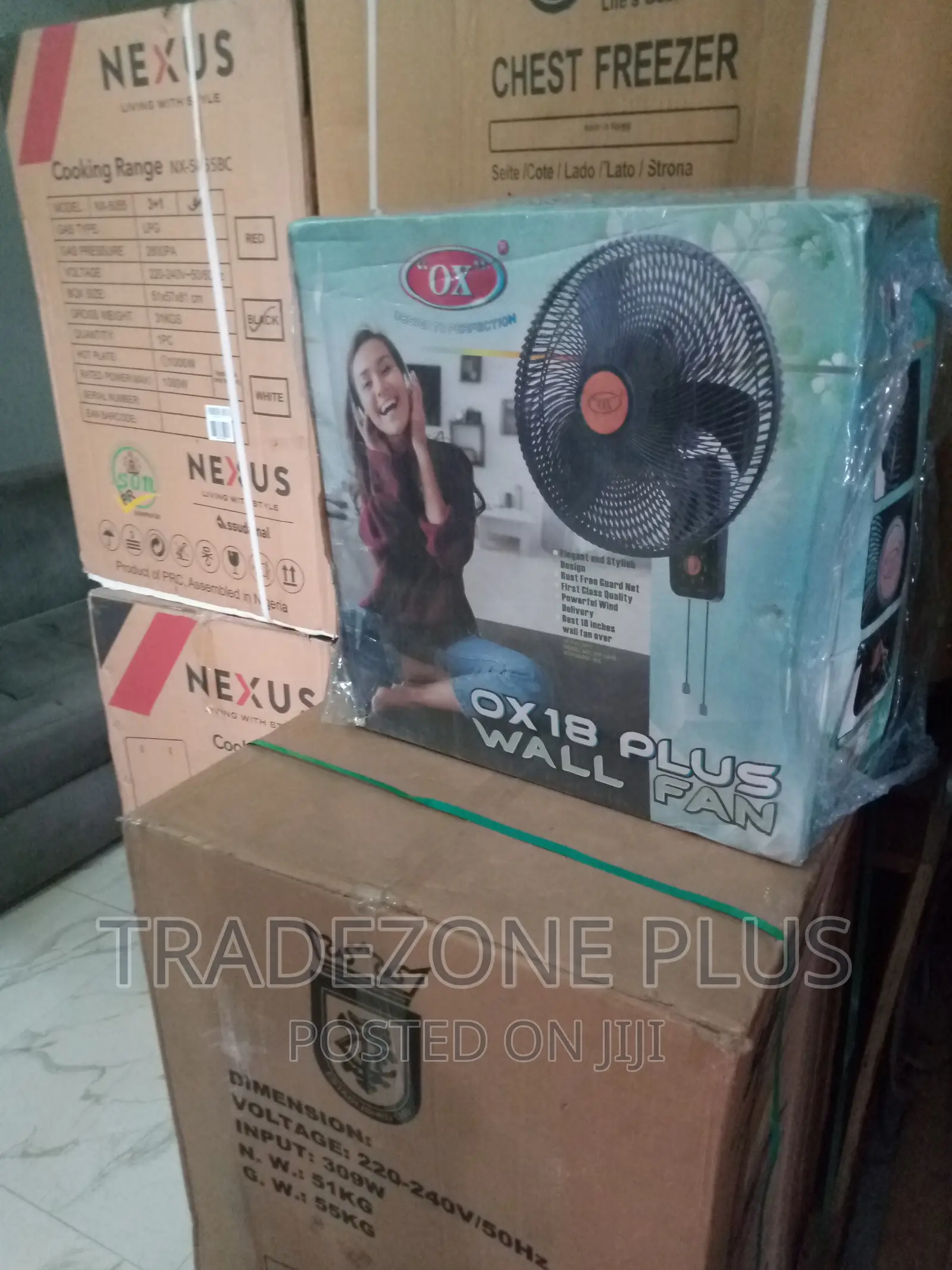 Brand New 18'' Ox Wall Fan-Wf-1618