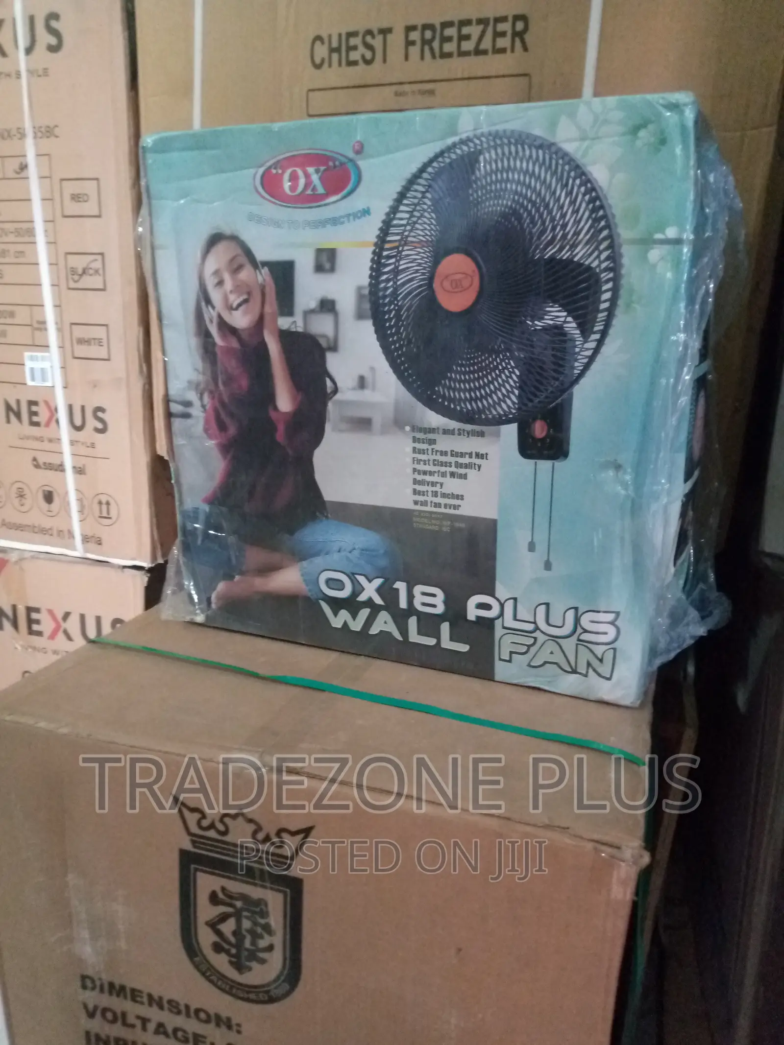Brand New 18'' Ox Wall Fan-Wf-1618