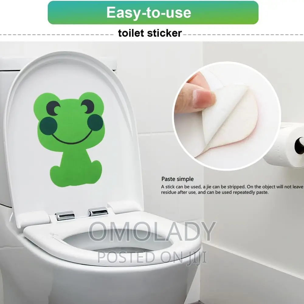 Cartoon Animals Toilet Stickers