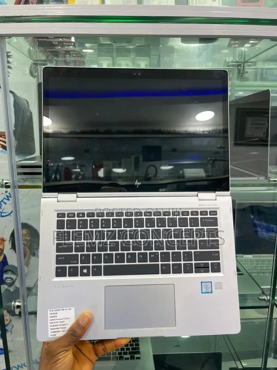 Laptop HP EliteBook x360 1030 G2 8GB Intel Core i5 SSD 256GB