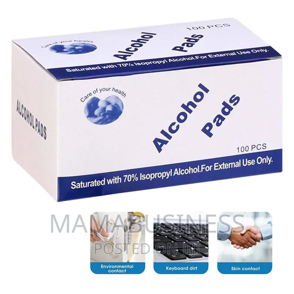 100pcs/Pack Disposable Alcohol Prep Pad Sterilization Swabs
