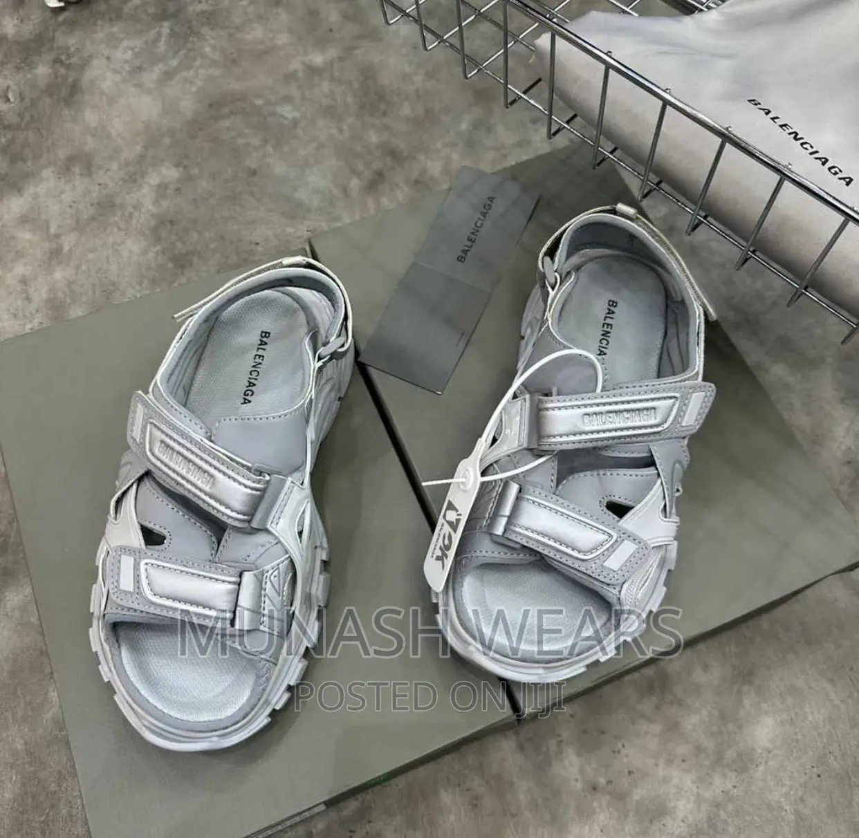 Luxury BALENCIAGA Tracks Sandal