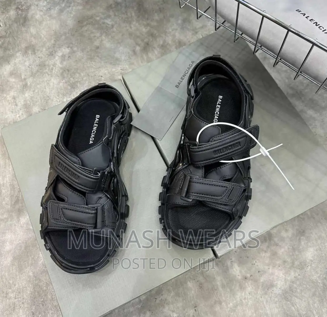 Luxury BALENCIAGA Tracks Sandal