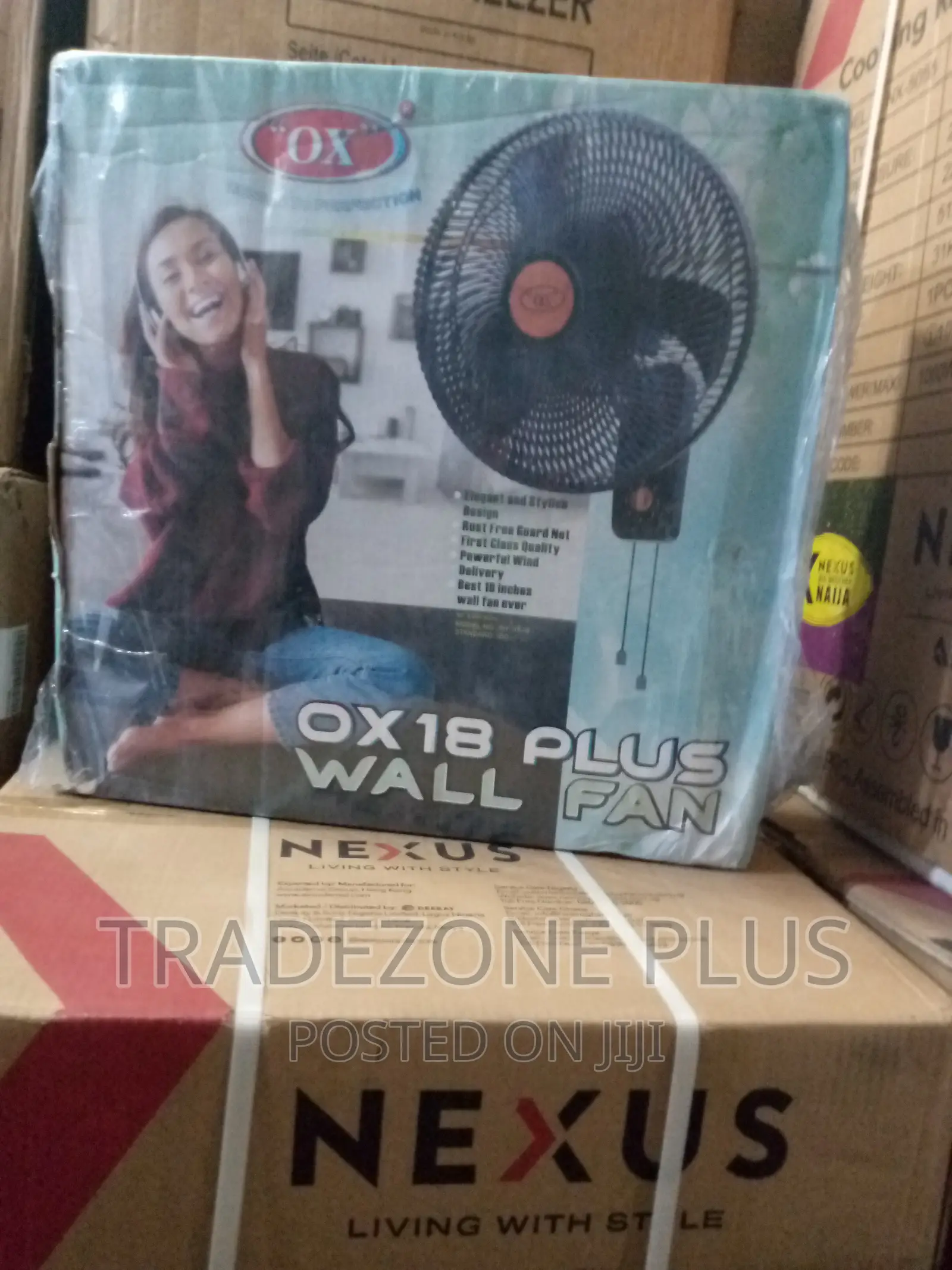 Introducing the New Ox 18 Inch Wall Fan