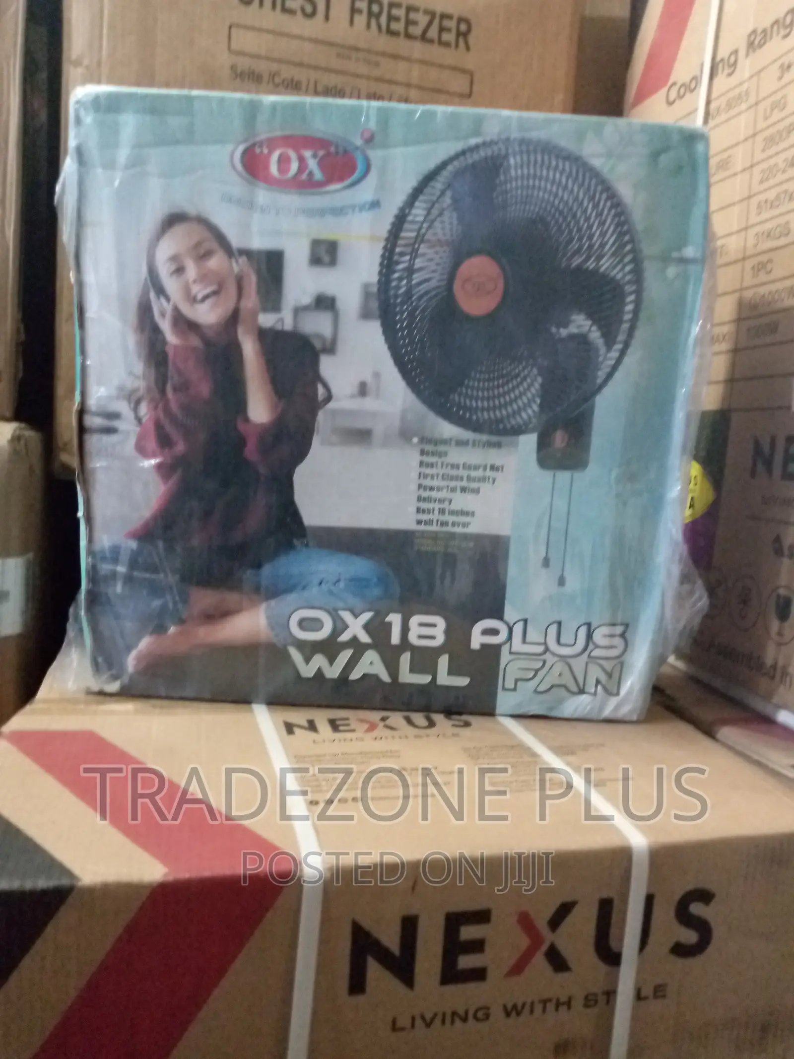 Introducing the New Ox 18 Inch Wall Fan