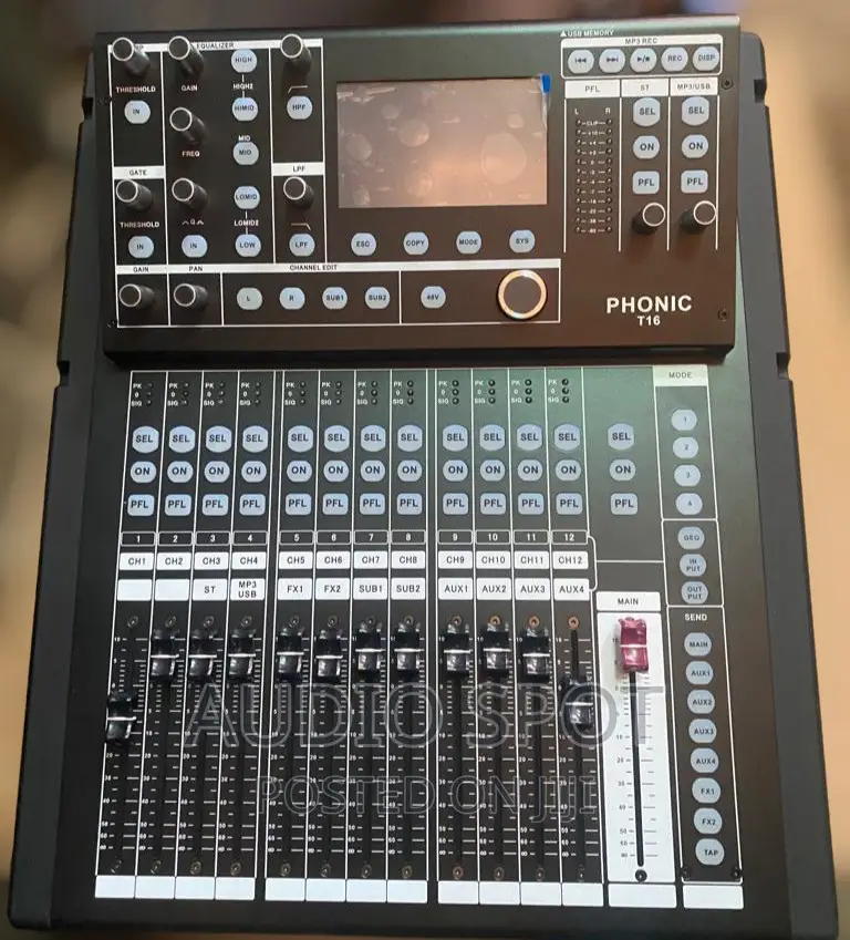 16 Channels Digital Mixer (T-16)