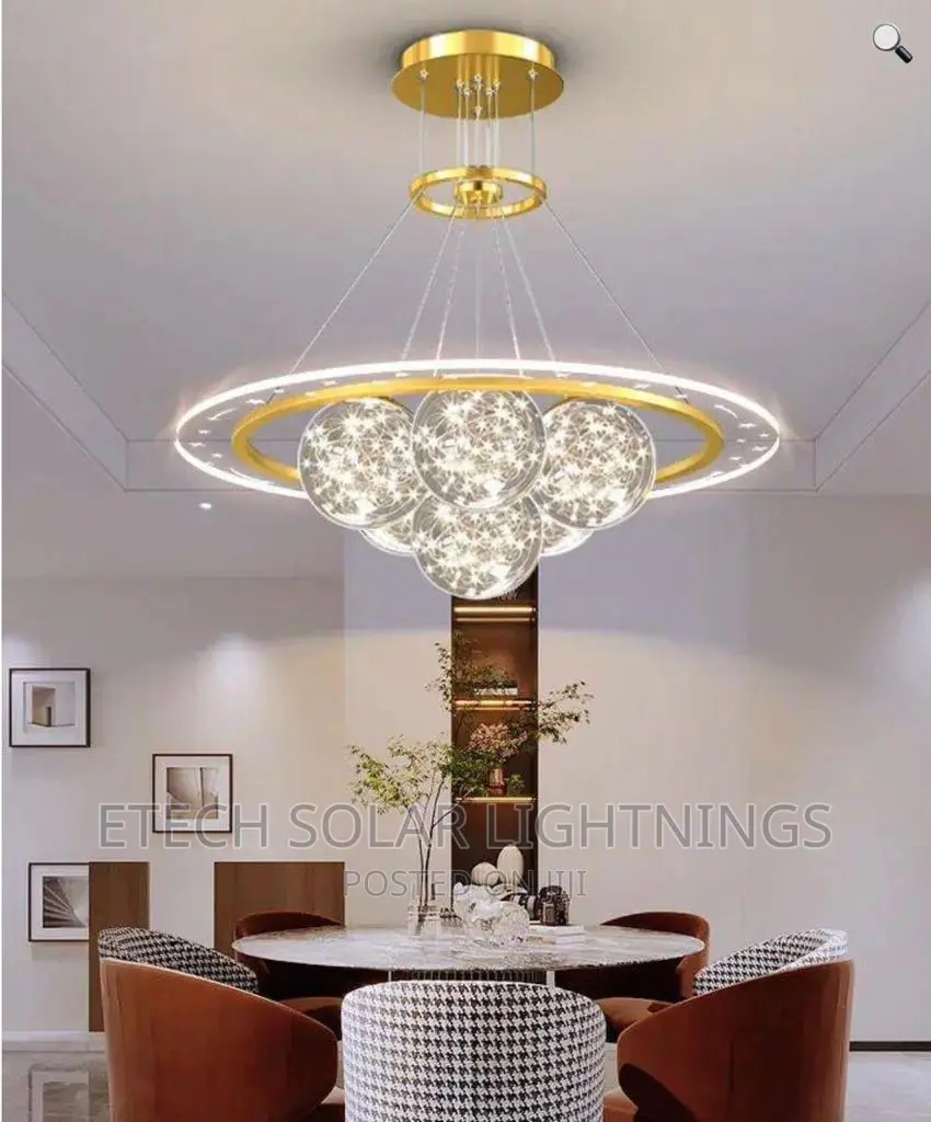 New Luxury 800mm L E D Dropping Chandelier Light
