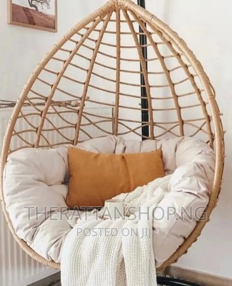 Single Seater Cane Swing Chairs