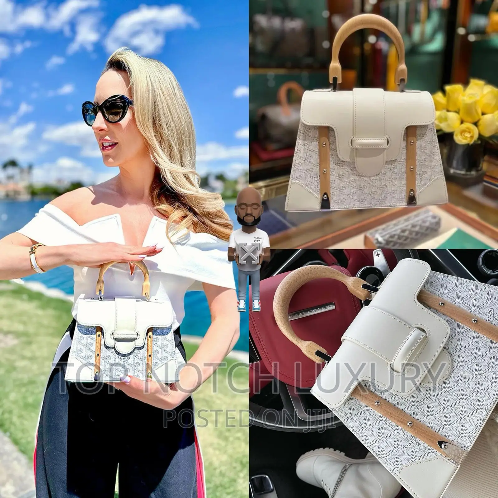 ORIGINAL Female GOYARD “Saïgon” Bag*