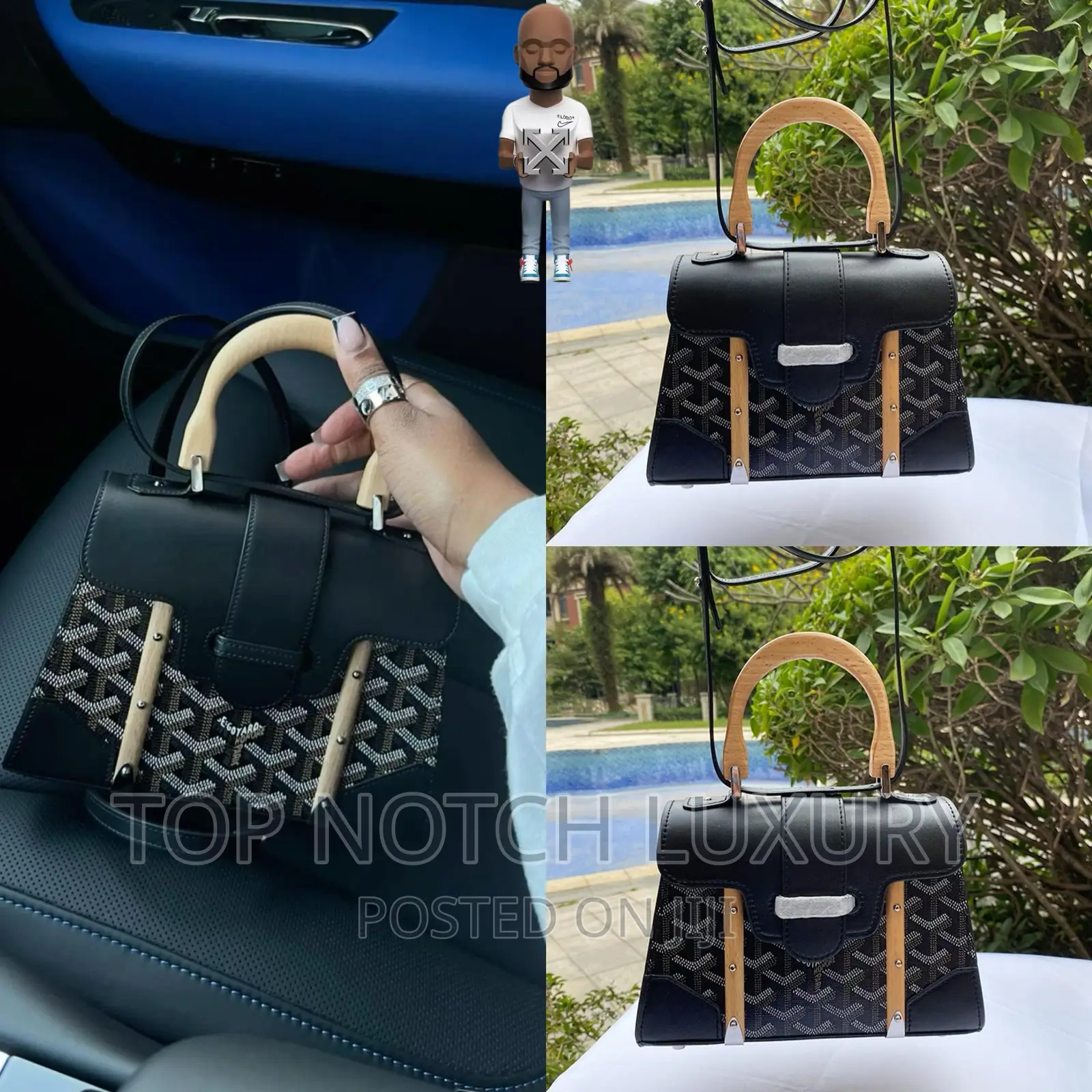 ORIGINAL Female GOYARD “Saïgon” Bag*